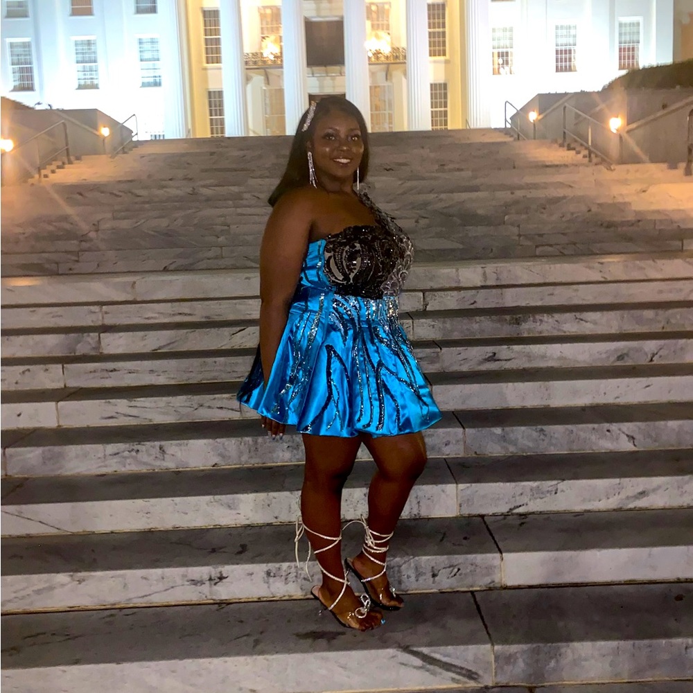 Used custom made prom dress